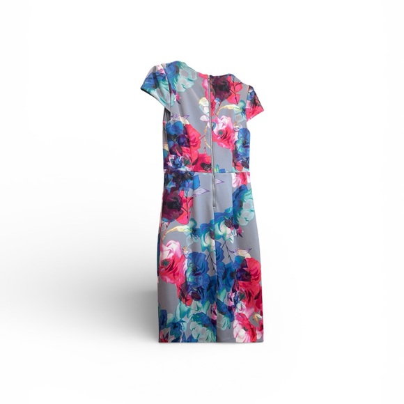 Betsey Johnson Floral Dress - Cap Sleeves - Size 2 - Picture 2 of 4